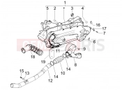 PIAGGIO Fly 100 Crankcase cover - Crankcase cooling