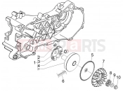 Driving pulley - Piaggio Fly 100 2008