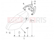 Saddle/seats - Piaggio Fly 100 2008