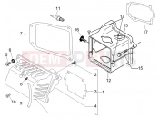 PIAGGIO Fly 100 Cylinder head cover