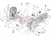 Crankcase - Piaggio Fly 125 2009
