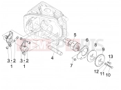 Rocking levers support unit - Piaggio Fly 125 2009