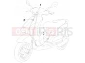 bowden - Piaggio Fly 125 4T/3V ie 2012