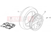 PIAGGIO Rear wheel