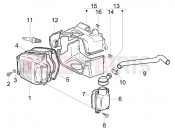 PIAGGIO Fly 150 Cylinder head cover
