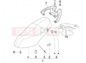 Saddle/seats - Piaggio Fly 150 2010