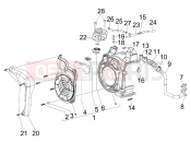 Secondary air box - Piaggio Fly 150 2010