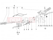 PIAGGIO Fly 150 Handlebars - Master cil.