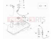 PIAGGIO Fly 150 Fuel tank