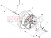 PIAGGIO Fly 150 első kerék