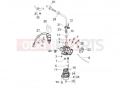 PIAGGIO Fly 50 2T Carburetor's components