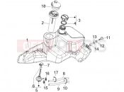 Benzin tank - Piaggio Fly 50 2T 2012