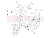 kábelezés - Piaggio Fly 50 2T 2012