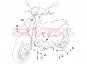 PIAGGIO Fly 50 4T Transmissions