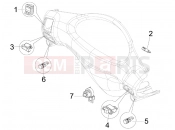 Selectors - Switches - Buttons - Piaggio Fly 50 4T 2008