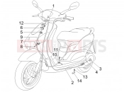 bowden - Piaggio Fly 50 4T 2012