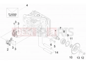 PIAGGIO Fly 50 4T 4V Rocking levers support unit