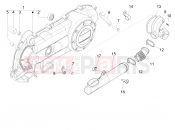 PIAGGIO Fly 50 4T 4V Crankcase cover - Crankcase cooling