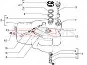 PIAGGIO Free 100 Fuel tank