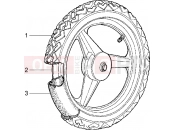 PIAGGIO Free FL Front wheel