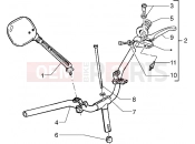 PIAGGIO Free FL Handlebars component parts