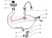 PIAGGIO Free FL Oil tank