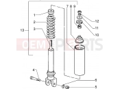 PIAGGIO Free FL Rear shock absorber