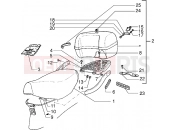 PIAGGIO Free FL Saddle-Rear carrier