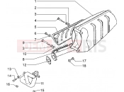 PIAGGIO Free FL Silencer