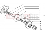 Driven pulley - Piaggio Hexagon 125