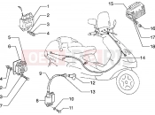 Electrical devices - Piaggio Hexagon 125