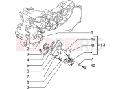 Oil pump - Piaggio Hexagon 125