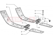Rubber mats - Piaggio Hexagon 125