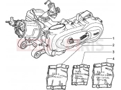 PIAGGIO Hexagon 150 Engine
