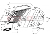PIAGGIO Hexagon 150 Air cleaner