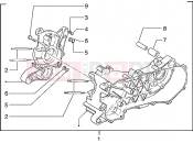 PIAGGIO Hexagon 150 Crankcase