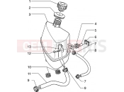 PIAGGIO Hexagon 150 Expansion tank