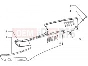 PIAGGIO Hexagon 150 Lower side panels