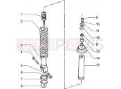 PIAGGIO Hexagon 150 Rear shock absorber