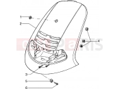 PIAGGIO Hexagon 150 Shieldren-Mask