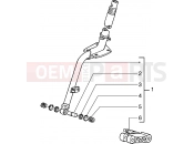 PIAGGIO Hexagon 150 Steering column