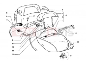 PIAGGIO Hexagon GT Saddle