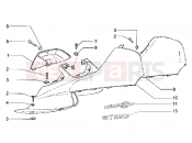 PIAGGIO Hexagon GT Upper side panels
