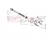 PIAGGIO Hexagon GT Water pump