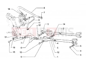 PIAGGIO Hexagon LX Cooling piping