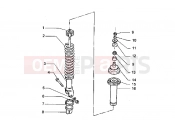 PIAGGIO Hexagon LX Rear shock absorber