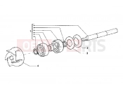 PIAGGIO Hexagon LX Water pump