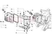 Cylinder head cover - Piaggio Liberty 125
