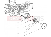 Driving half pulley - Piaggio Liberty 125