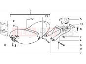 Saddle-carrier - Piaggio Liberty 125